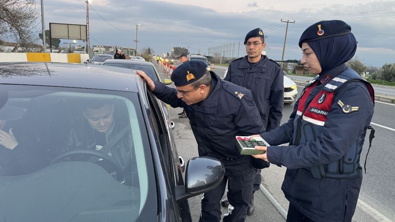 Aydın’da Güvenlik Personeline Yılbaşı Ziyaretir