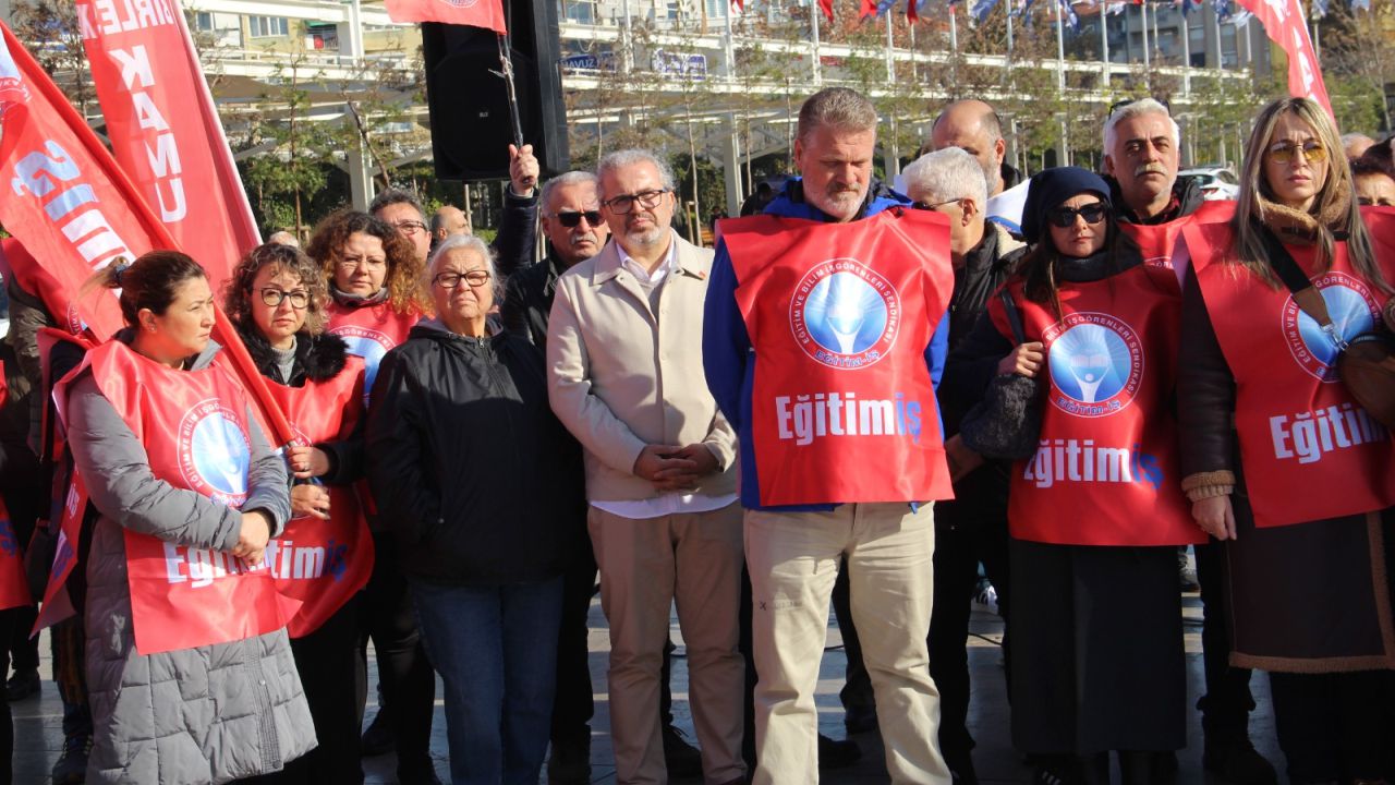 Aydın’da Kamu Çalışanları Iş Bıraktı 2