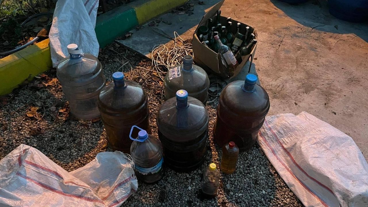 Aydın’da Sahte Alkol Operasyonu0