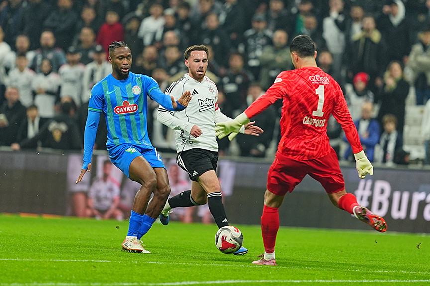 Beşiktaş’tan Tek Gol, 3 Puanv