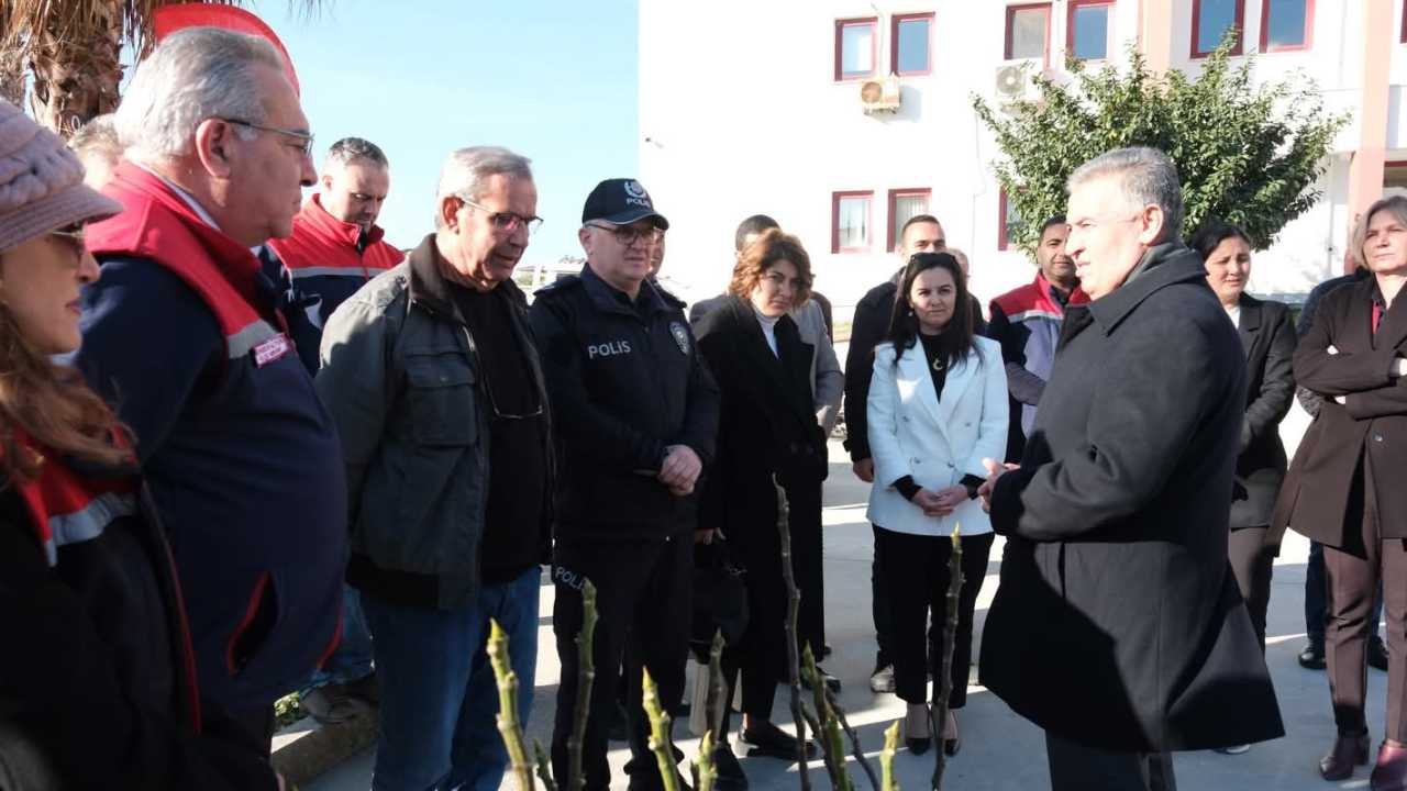 Buharkentli Üreticilere Fidan Desteği1