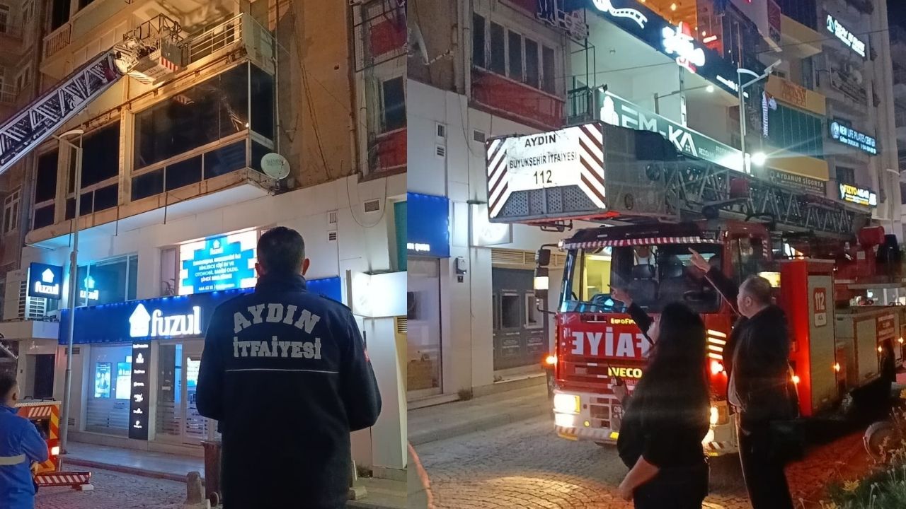 Efeler’de Itfaiye Ve Polis Minik Can Için Seferber Oldu1