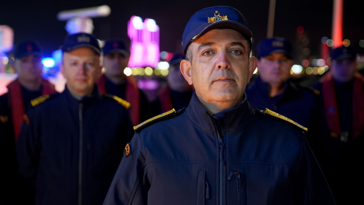 Sahil Güvenlik Yılbaşı Gecesi Görev Başında