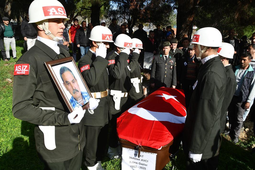 Söke’li Kıbrıs Gazisi Son Yolculuğuna Uğurlandı