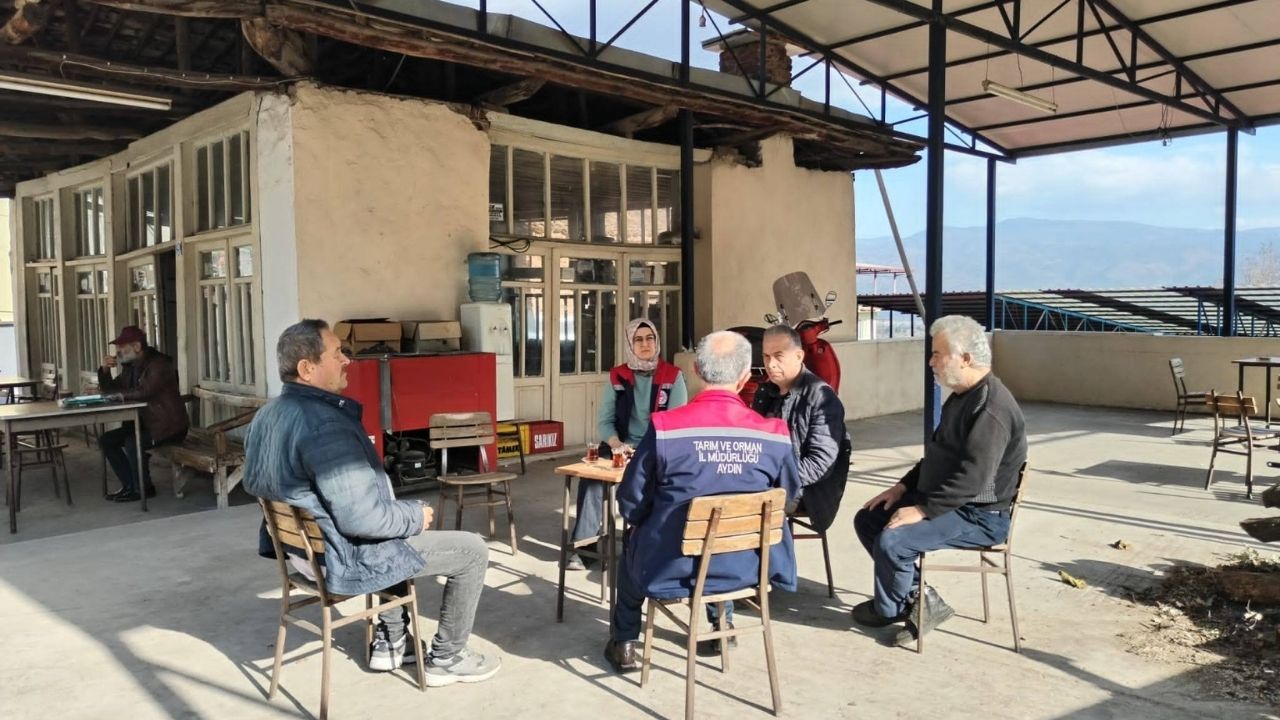 Aydın’da Çiftçilere Sahada Eğitim2