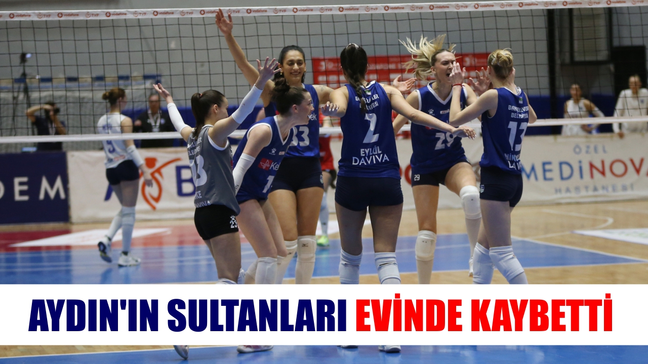 Aydın’ın Sultanları evinde Bahçelievler Belediyespor’a kaybetti