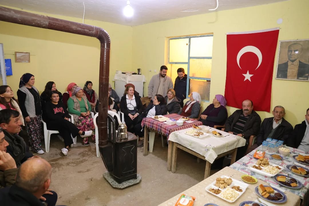 Başkan Kaya Hamitler’de Vatandaşlarla Buluştu1