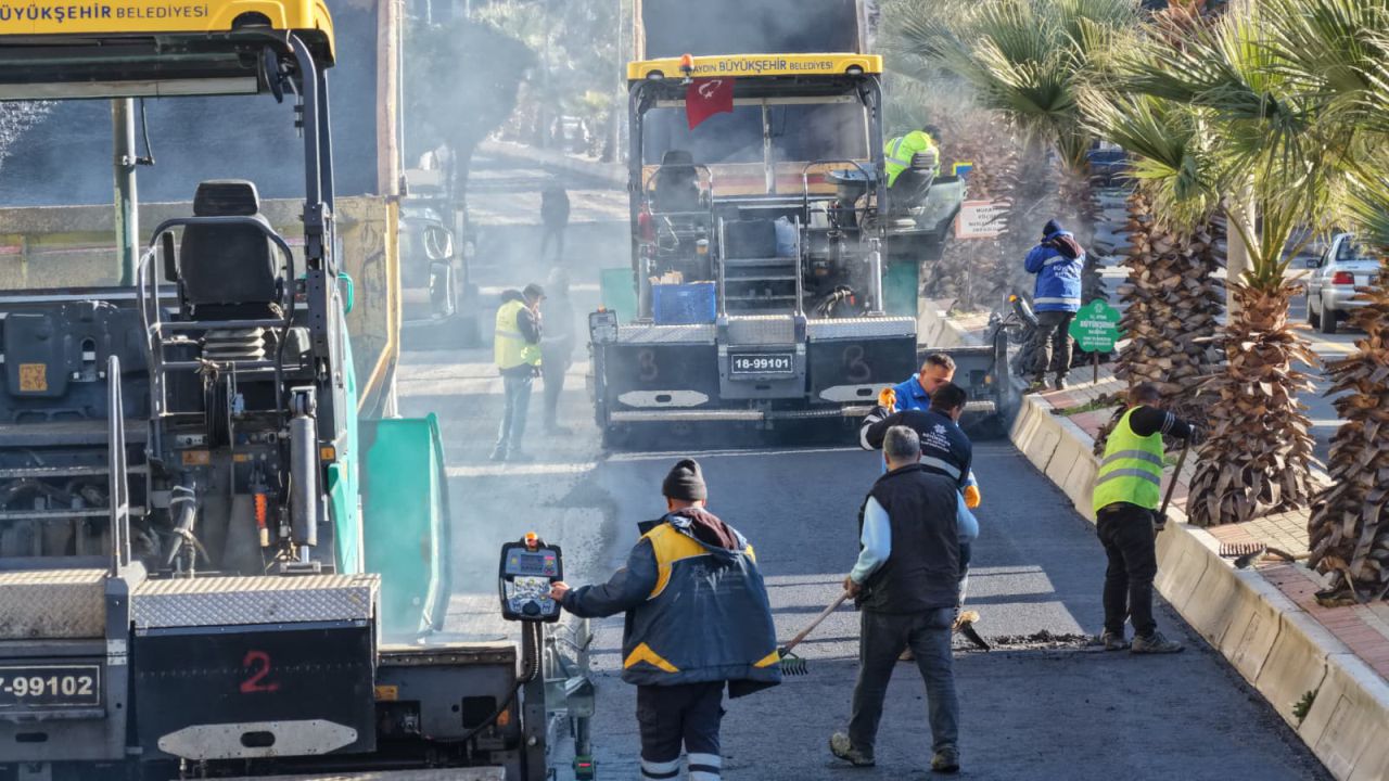 Büyükşehir’den Aydın’ın Ulaşım Altyapısını Güçlendiren Çalışma2