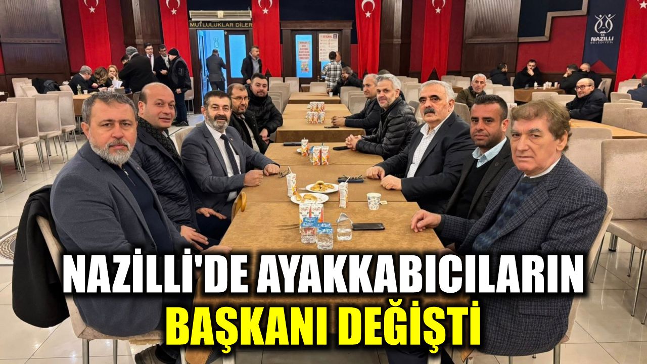 Nazilli'de İhsan Boru yeni başkan seçildi