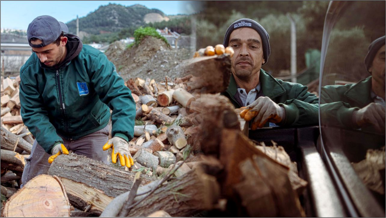 Kuşadası'nda Atıklar Yakacağa Dönüşüyor