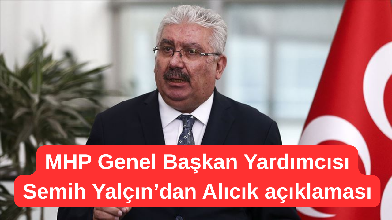 MHP’li Yalçın: Alıcık görevden alındı