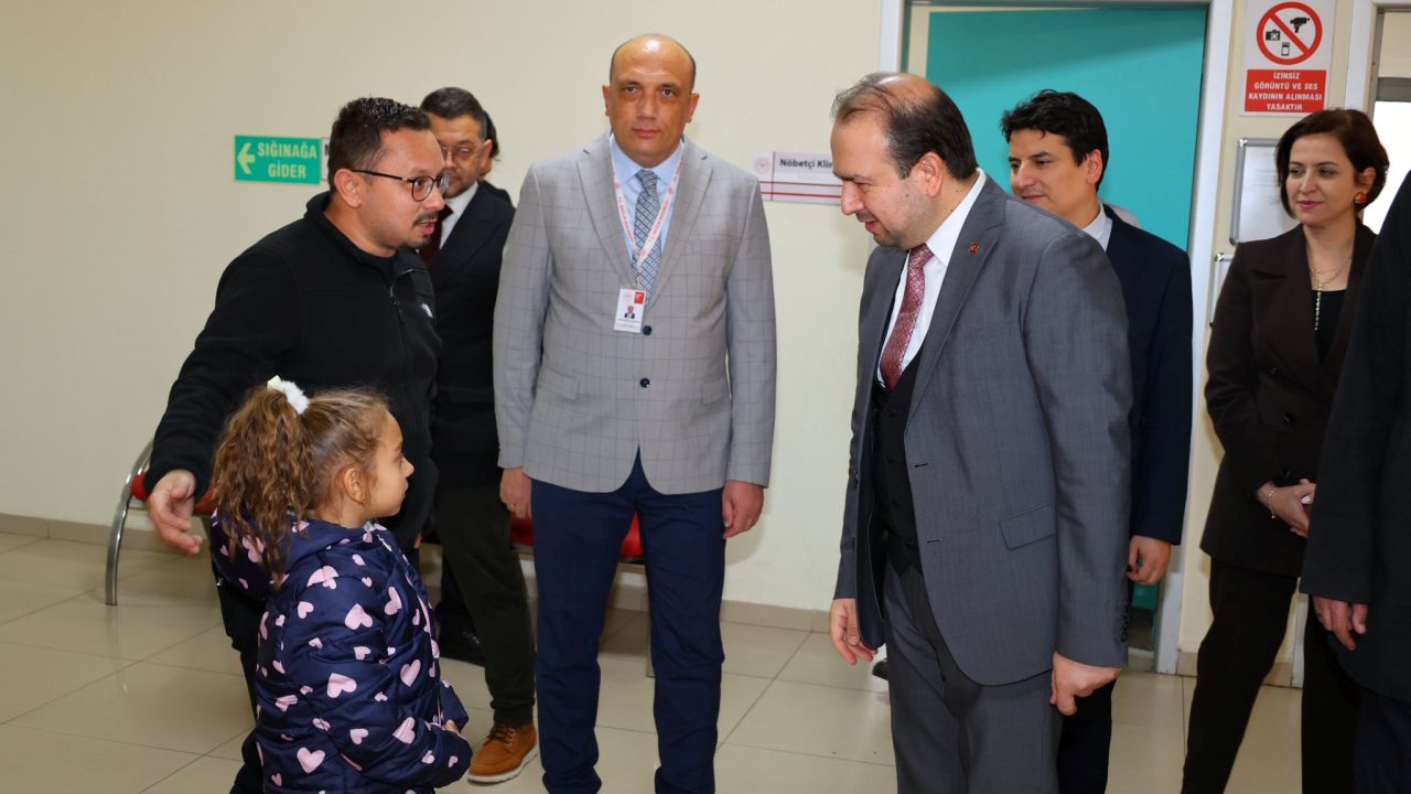 Müdür Şenkul’dan Hastanelere Yeni Yıl Ziyareti 2