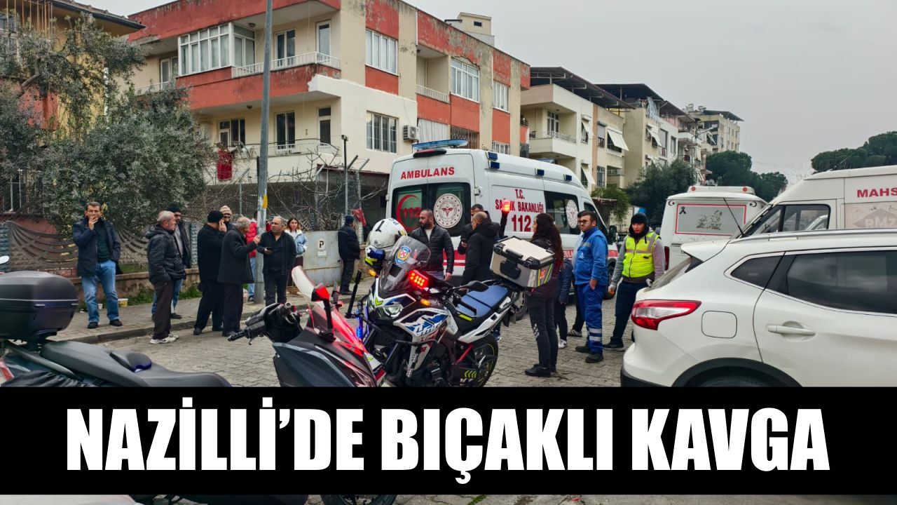 Nazilli'de bıçaklı kavga: Husumetlisini kahvehanede bıçakladı