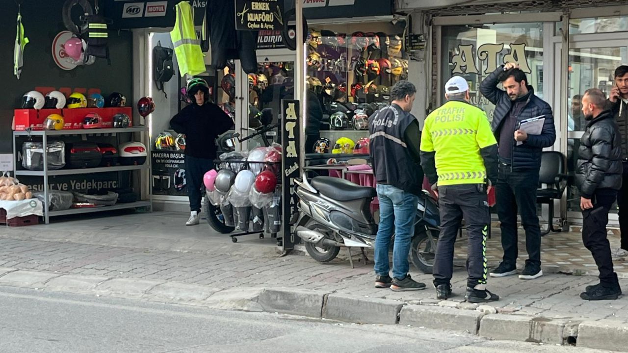 Nazilli'de Motosiklet Kazası (3)