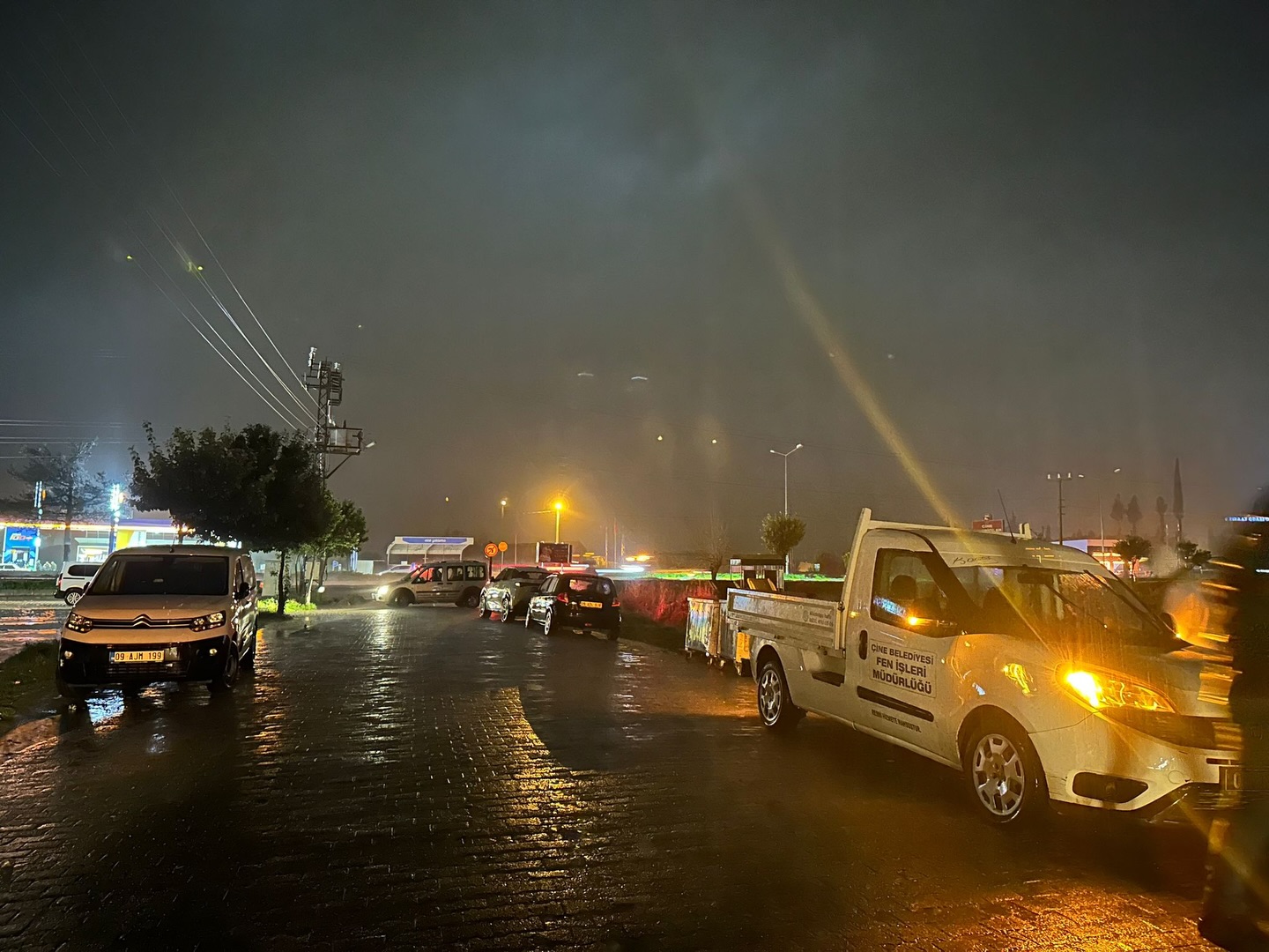 Çine Belediyesi’nden Sağanak Mesaisi1