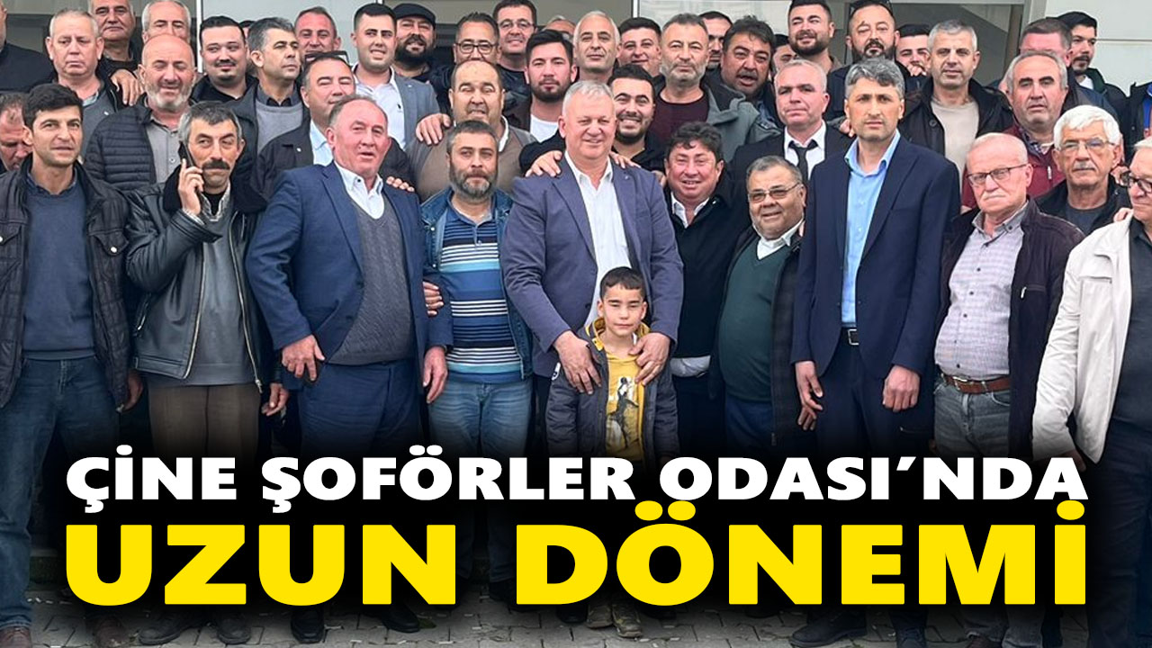 Çine Şoförler Odası’nda Uzun dönemi