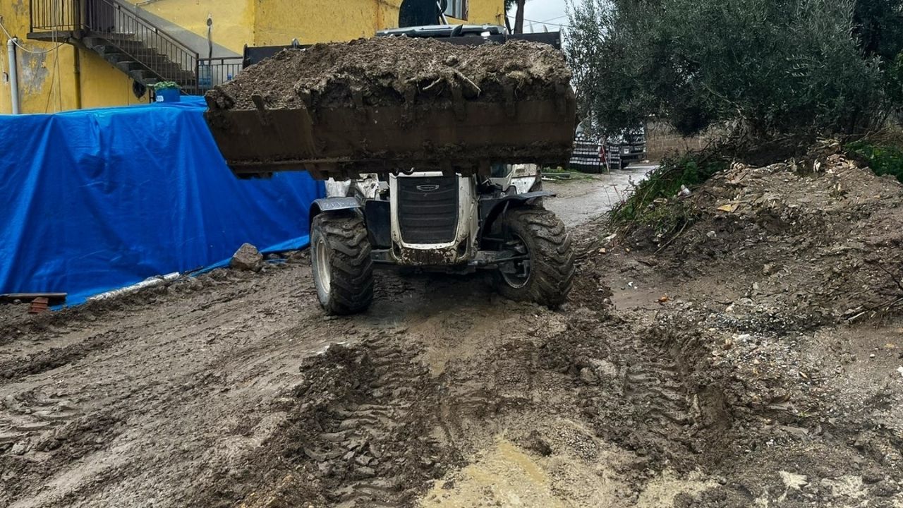 Dereköy’de Taşkına Hızlı Müdahale