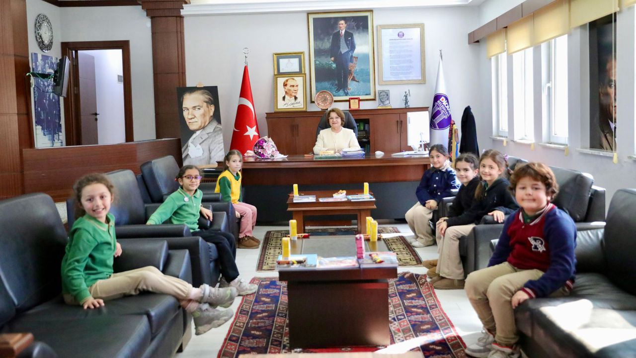 Didim’de öğrencilerden Başkan Gençay’a ziyaret