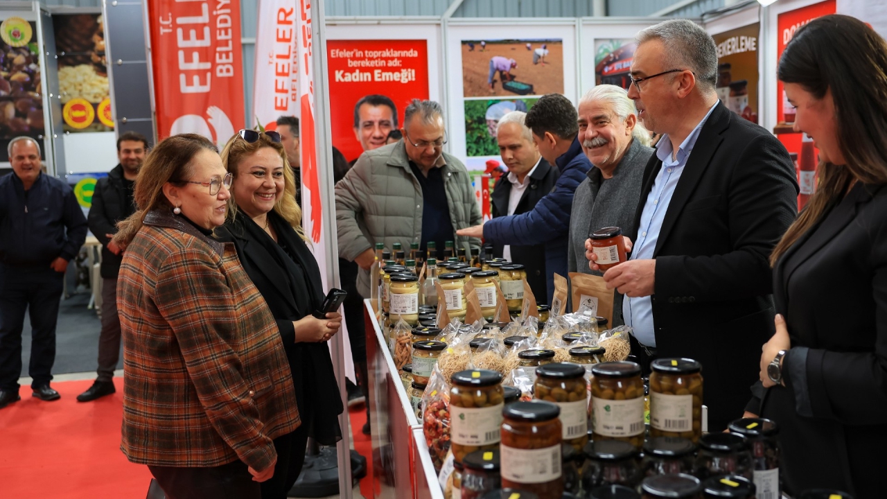 Efeler’in Ürünleri ‘Tarım Fuarı’nda 1