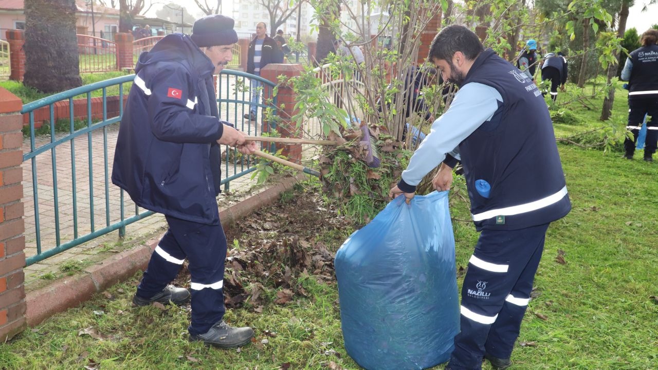 Nazilli Belediyesi Yürüyüş Yollarına Bakım 2