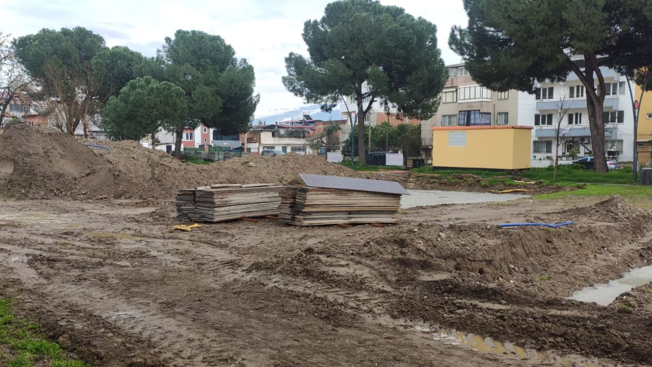 Nazilli Millet Bahçesi'nde Çalışmalar Başladı 1