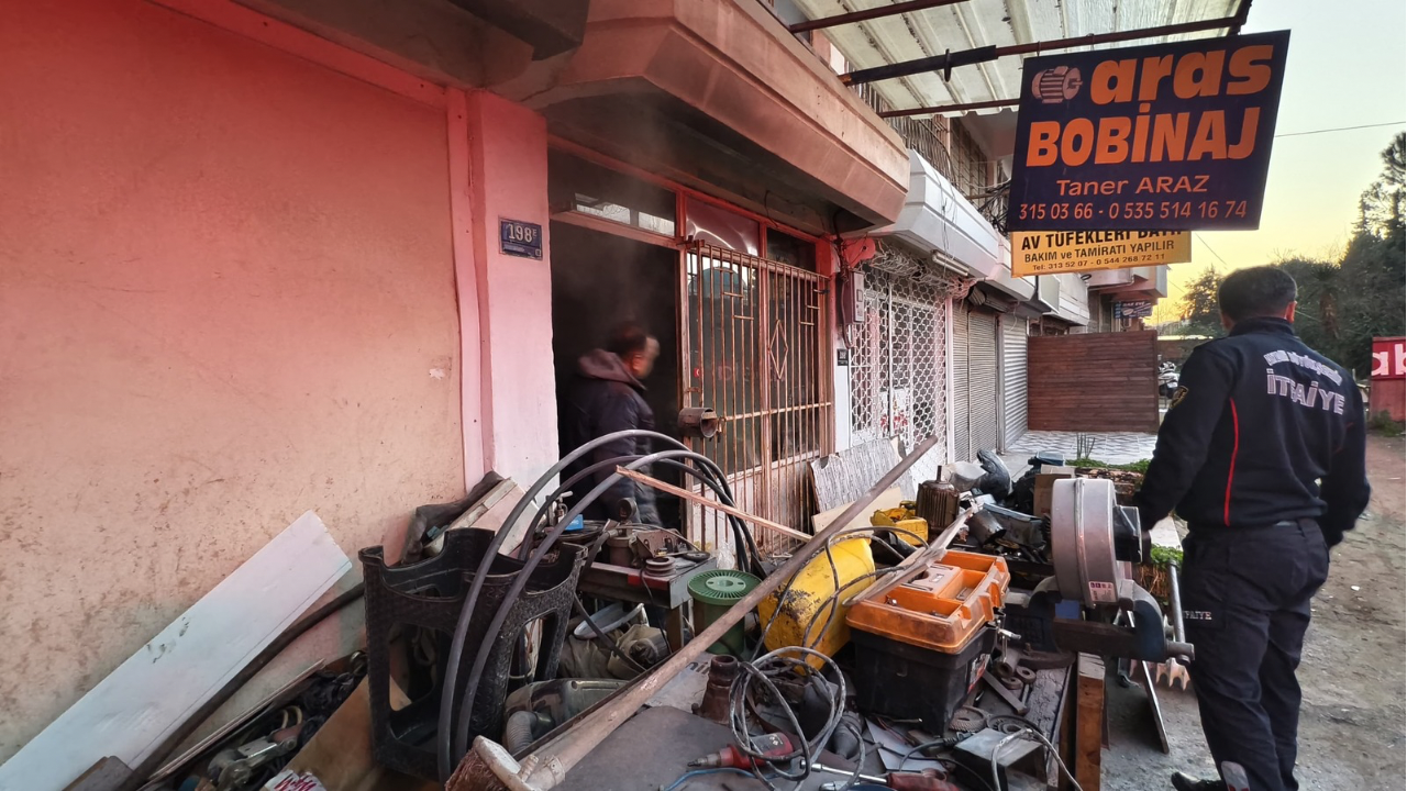 Nazilli’de Korkutan Yangın-3