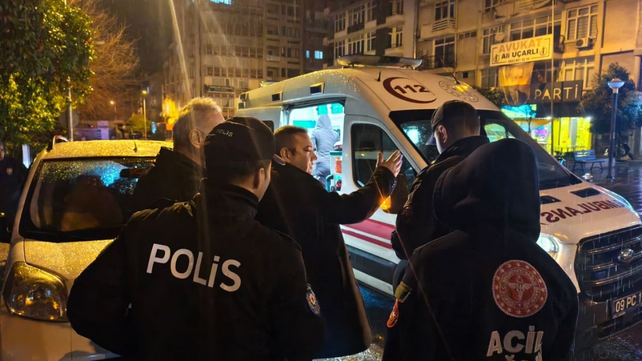 Nazilli’de Tartışma Kavgaya Dönüştü Motosiklet Sürücüsü Yayaya Kafa Attı01