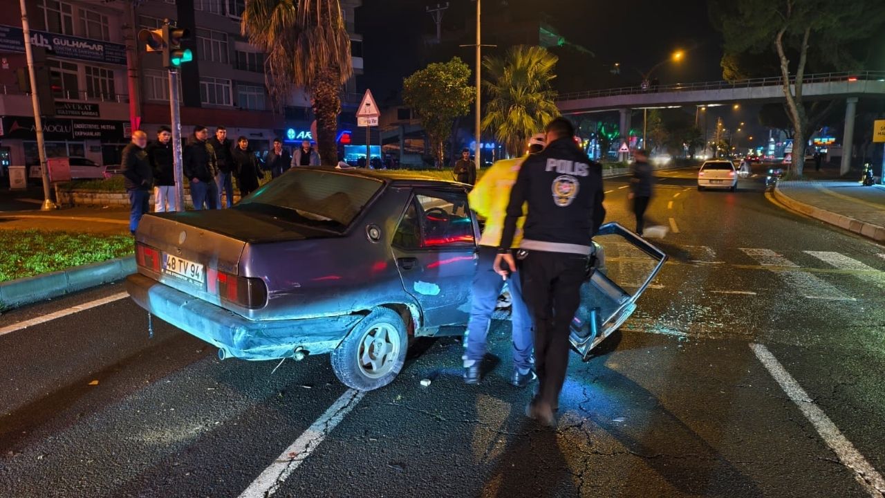 Nazilli'de Trafik Kazası Sürücü Alkollü Çıktı1