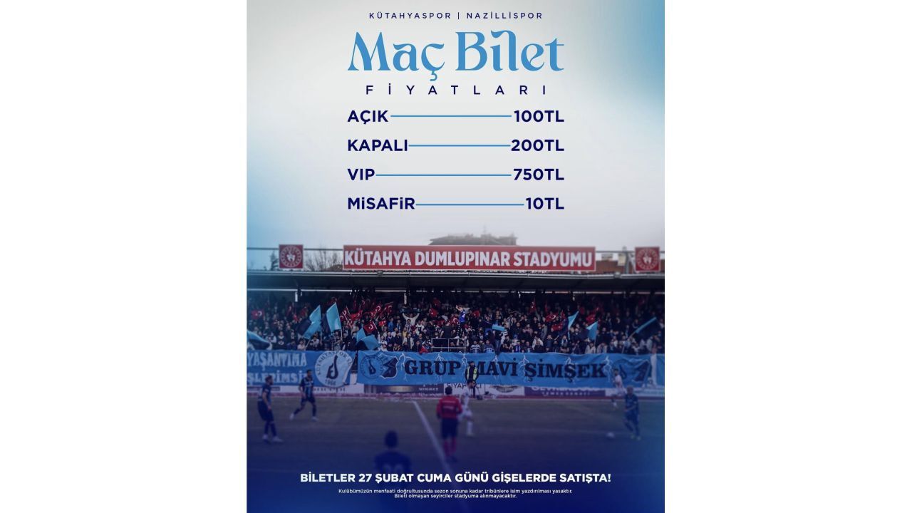 Nazillispor'un Masraflarını Rakibi Karşılayacak1