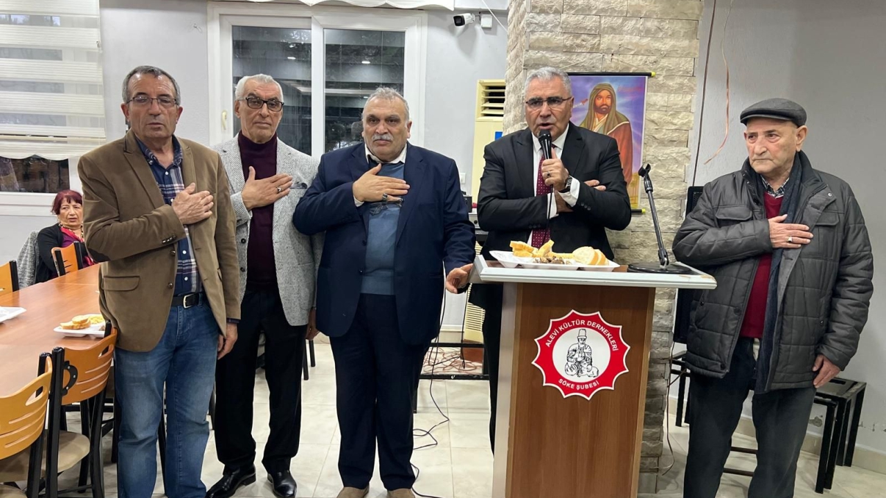 Söke Cemevi’nde ‘Hızır Cem’i yapıldı