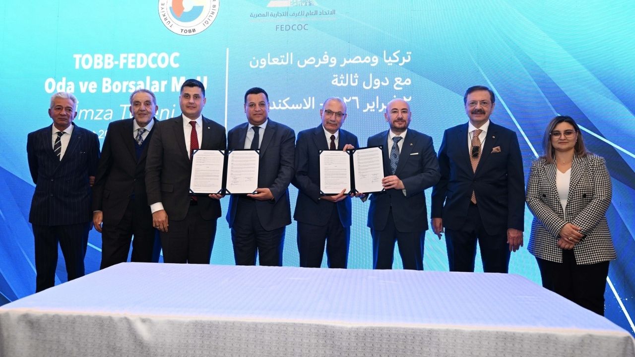 Türkiye–Mısır İş Birliği Forumu’nda Aydın’ı Temsil Ettiler1