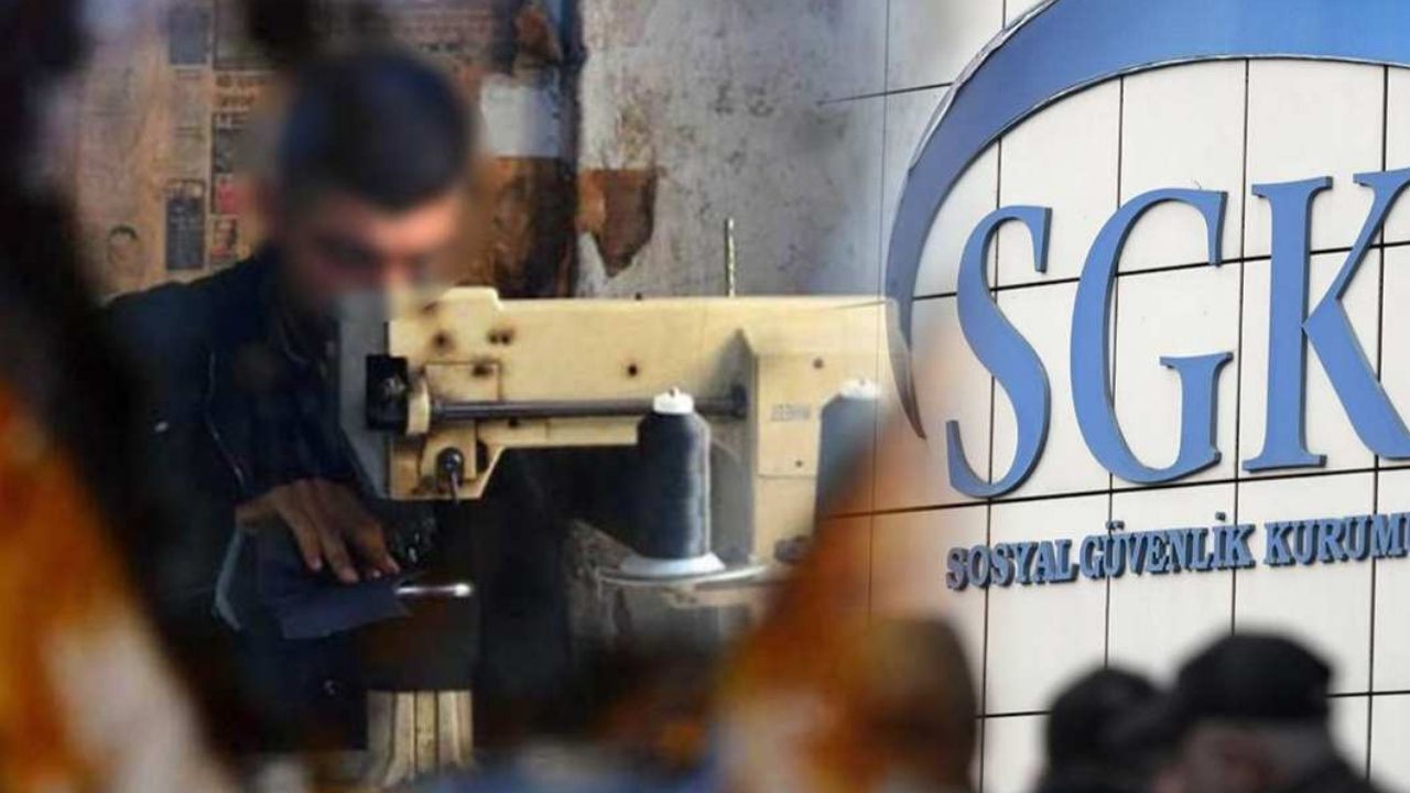 SGK açıkladı! On binlerce insan kaçak çalışıyor