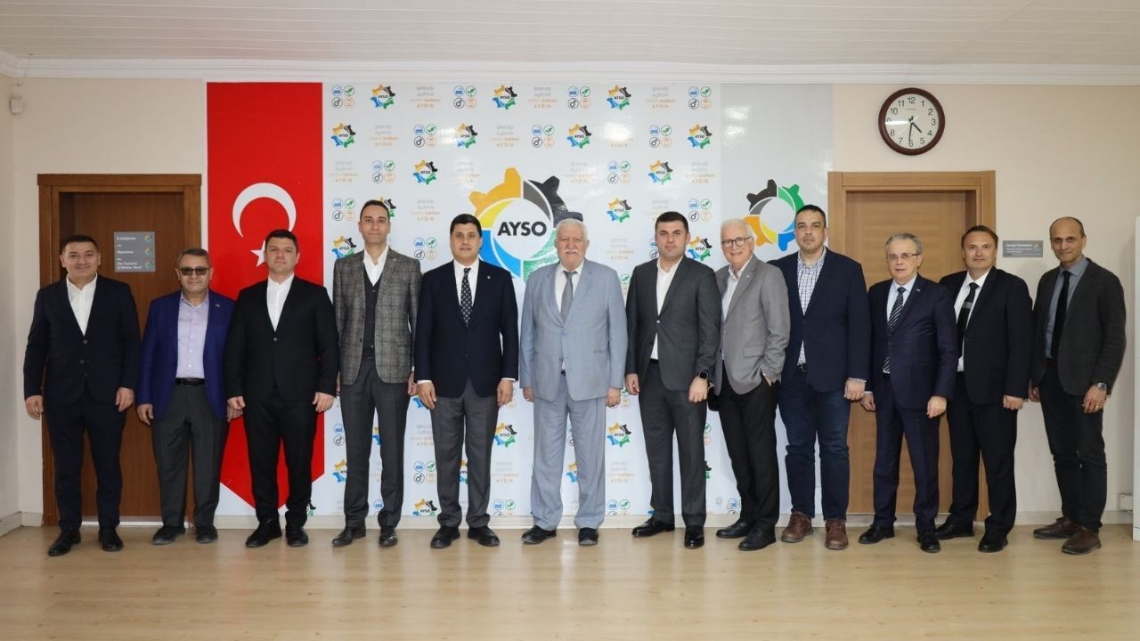 Aydın Sanayi Odası’na Samimi Ziyaret