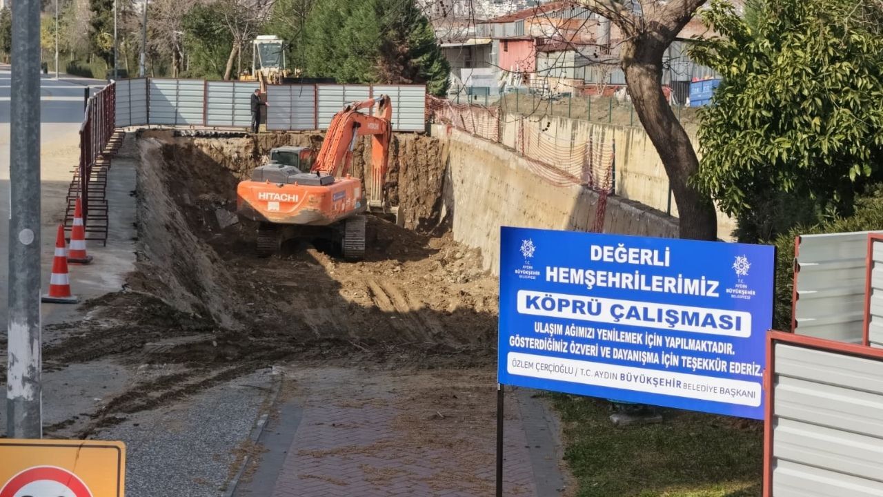 Aydın’da Köprü Ve Kavşak Çalışmaları Sürüyor1