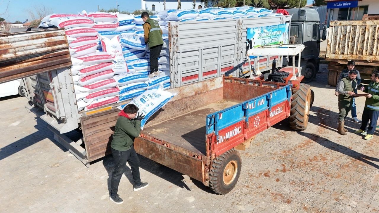 Başkan Çerçioğlu’ndan Kırsal Kalkınmaya Yem Desteği1