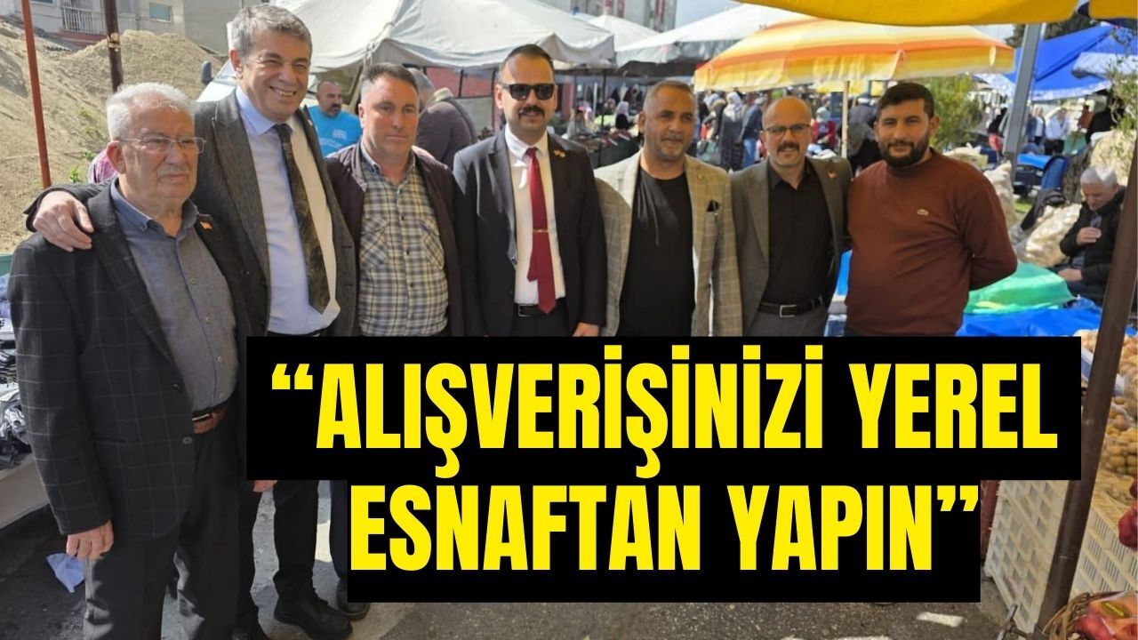 Başkan Künkcü’den pazar ziyareti