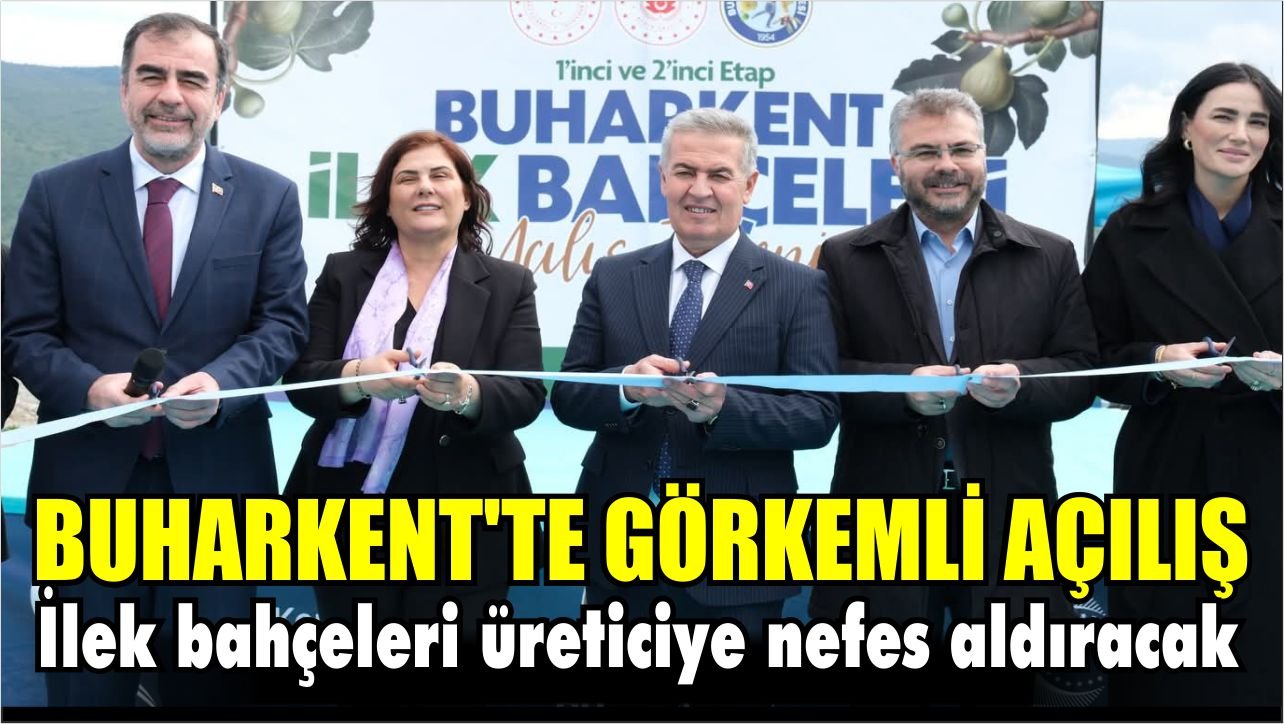 Buharkent’te üreticiye büyük destek