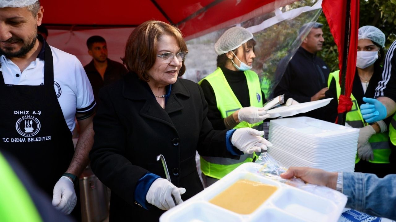 Didim Belediyesi Batıköy Mahallesi’nde Iftar Sofrası Kurdu0