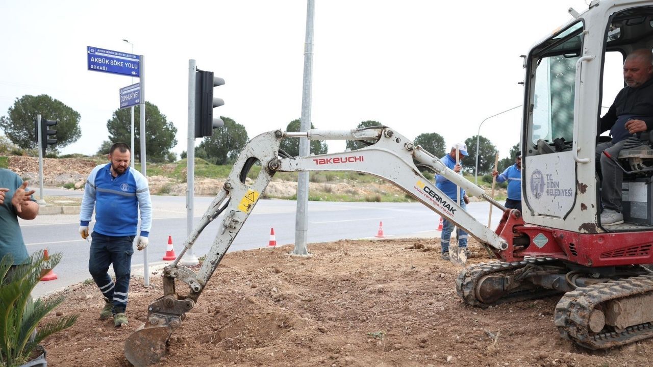 Didim Belediyesi’nden Kent Girişine Estetik Dokunuş1