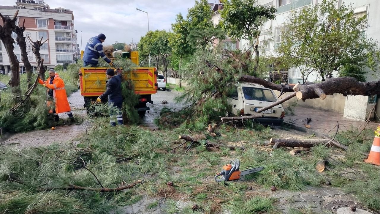 Efeler’de Fırtına Ve Sağanak Yağışa Anında Müdahale01