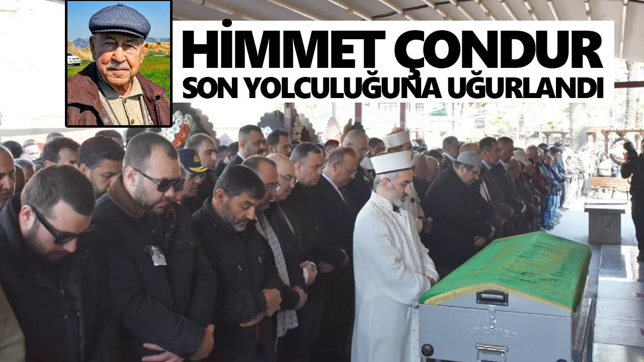 Germencik'te acı veda: Himmet Çondur son yolculuğuna uğurlandı