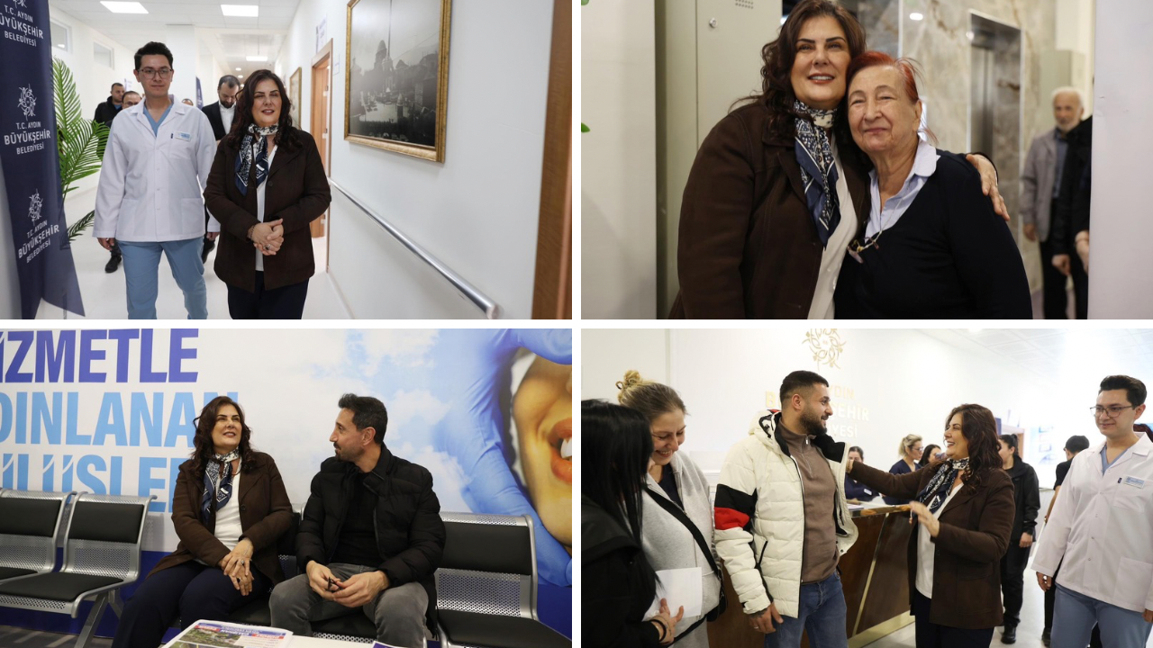 Başkan Çerçioğlu, Aydın Ağız Ve Diş Sağlığı Polikliniği’ni Ziyaret Etti1