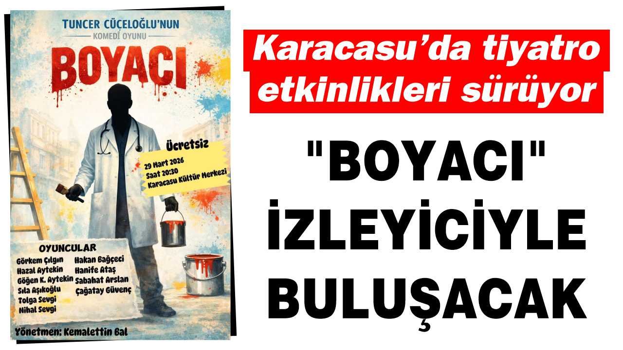 Karacasu'da tiyatro etkinlikleri sürüyor