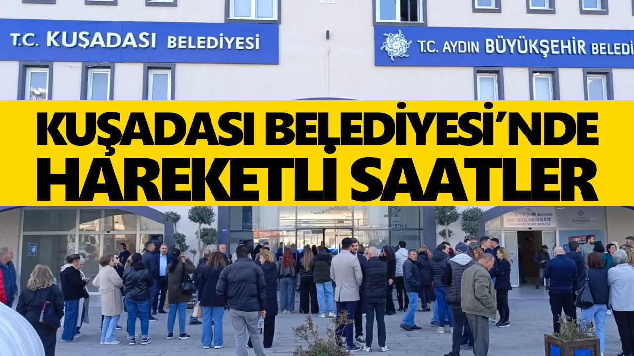 Kuşadası Belediyesi'ne operasyon! Başkan Ömer Günel gözaltında, polis içeride dosyaları inceliyor