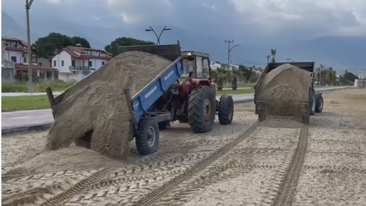 Kuşadası’nda Plajlara Kapsamlı Bakım