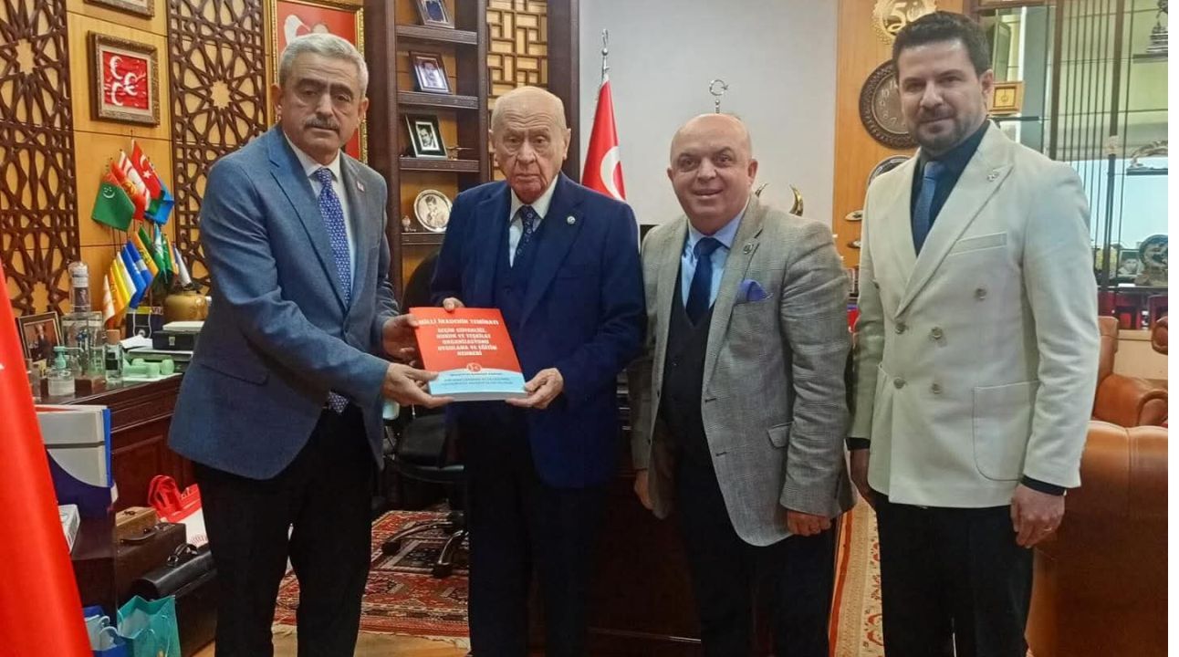Mhp'li Alıcık'tan Bahçeli'ye Ziyaret 2