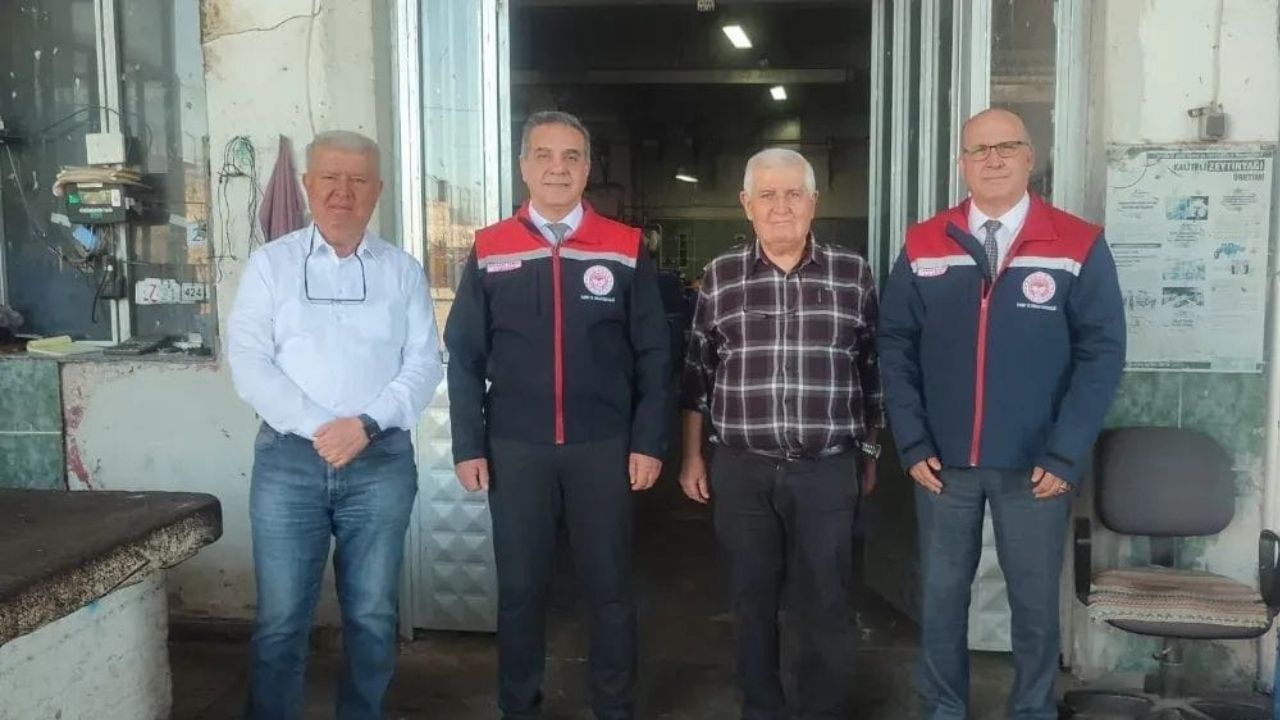 Müdür Temiz Sultanhisar’da Zeytinyağı Tesislerini Inceledi01