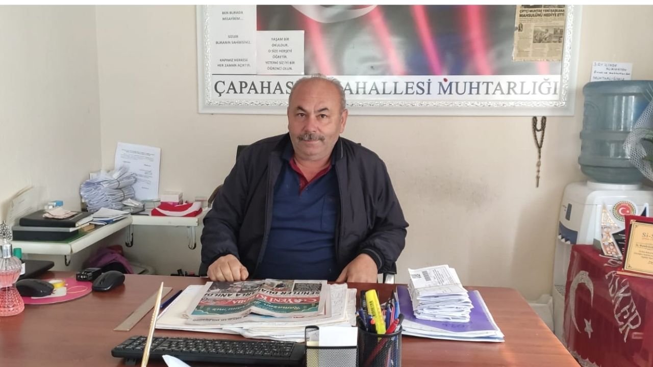 Muhtar Karaburun Belediyeye Seslendiv