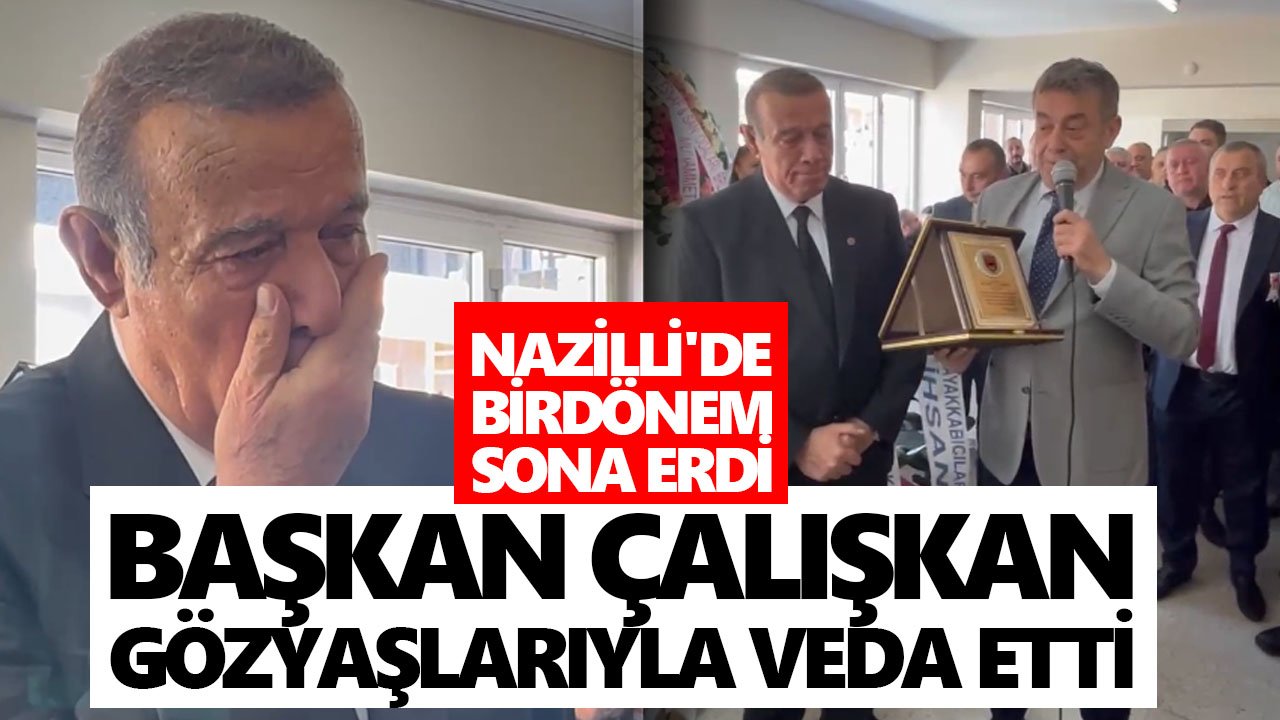 Nazilli'de bir dönem sona erdi