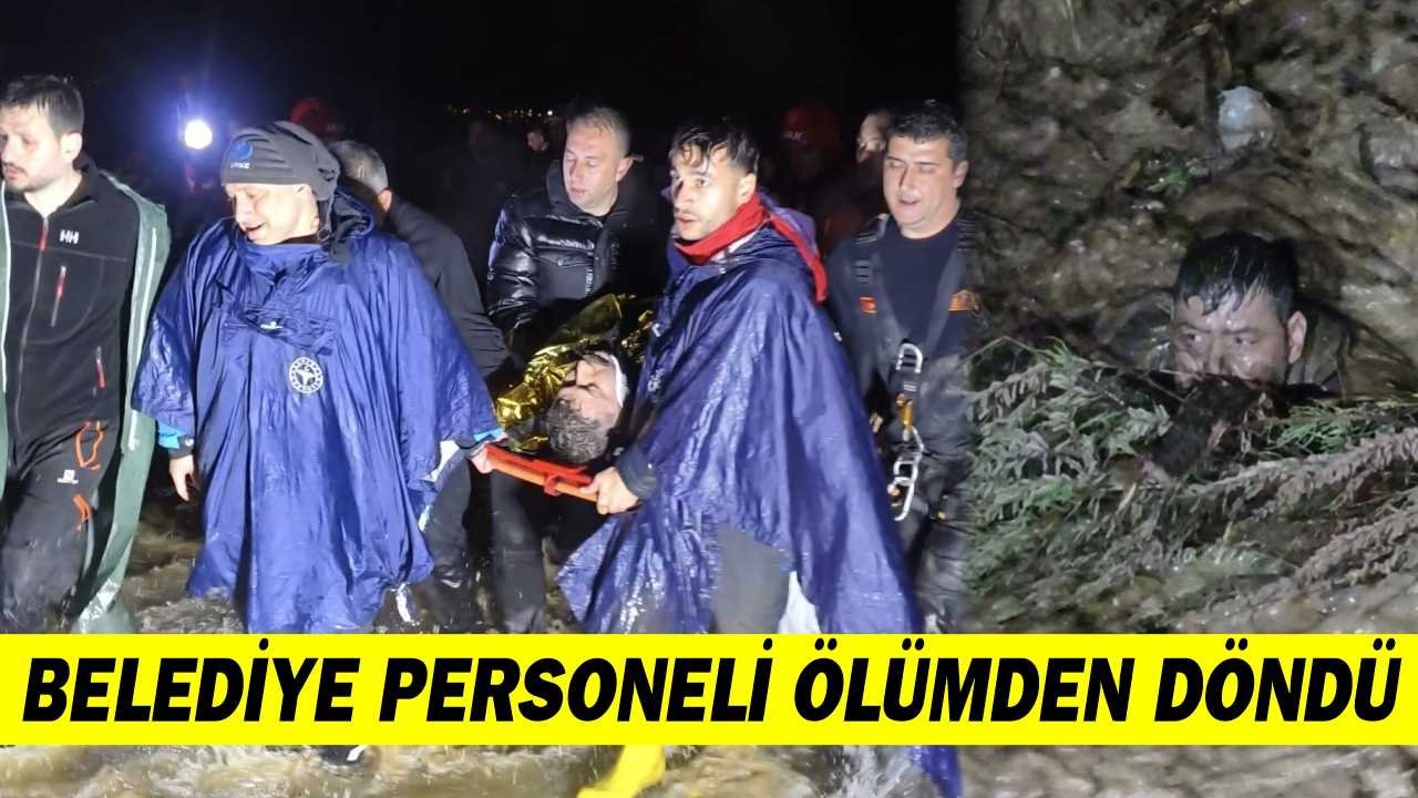 Nazilli'de mucize kurtuluş